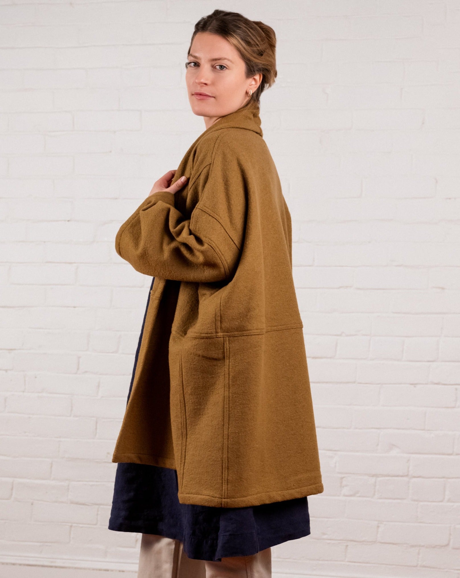 Angelika Tracht Boiled Wool Jacket with Trim