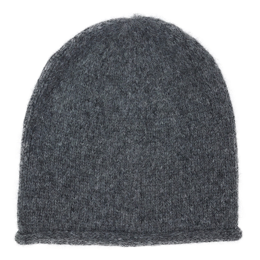 Alpaca Knit Beanie Hat