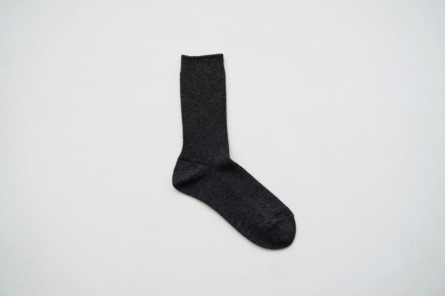 Wool Cashmere Ribbed Socks