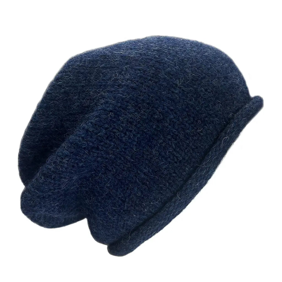 Alpaca Knit Beanie Hat