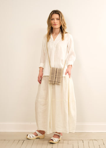Crossbody Linen Purse