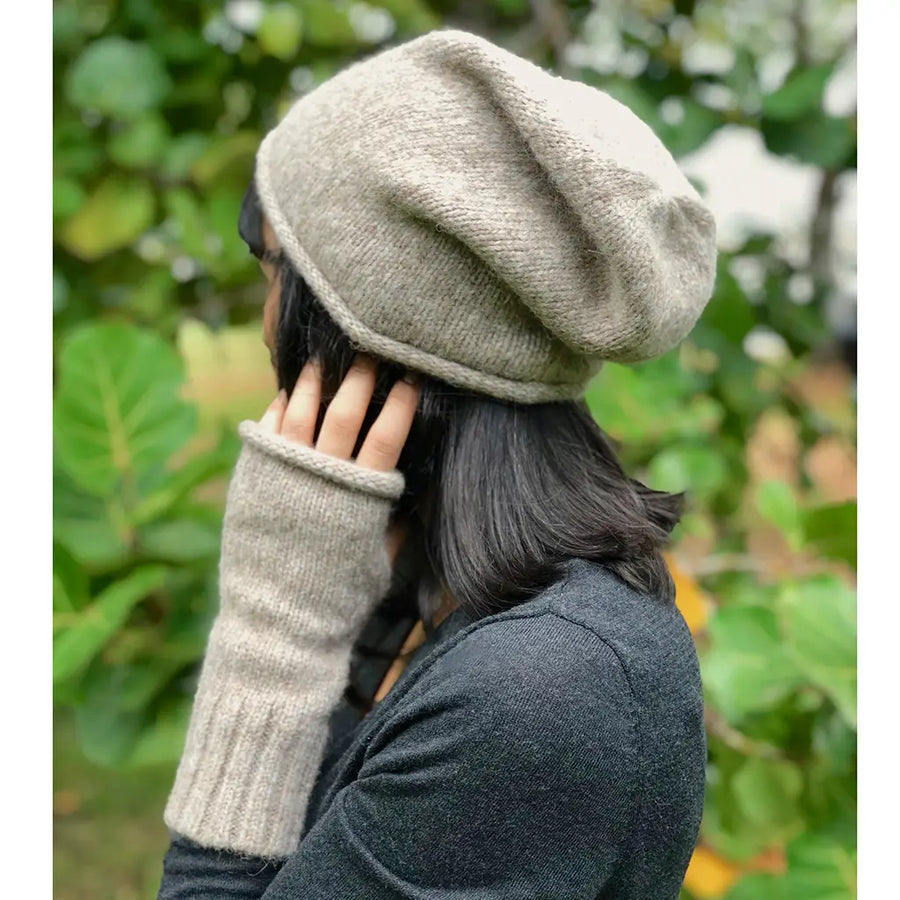 Alpaca Fingerless Gloves