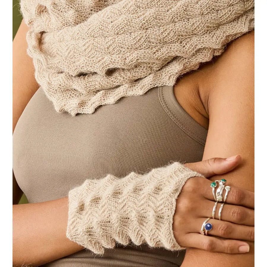 Alpaca Crochet Hand Warmers