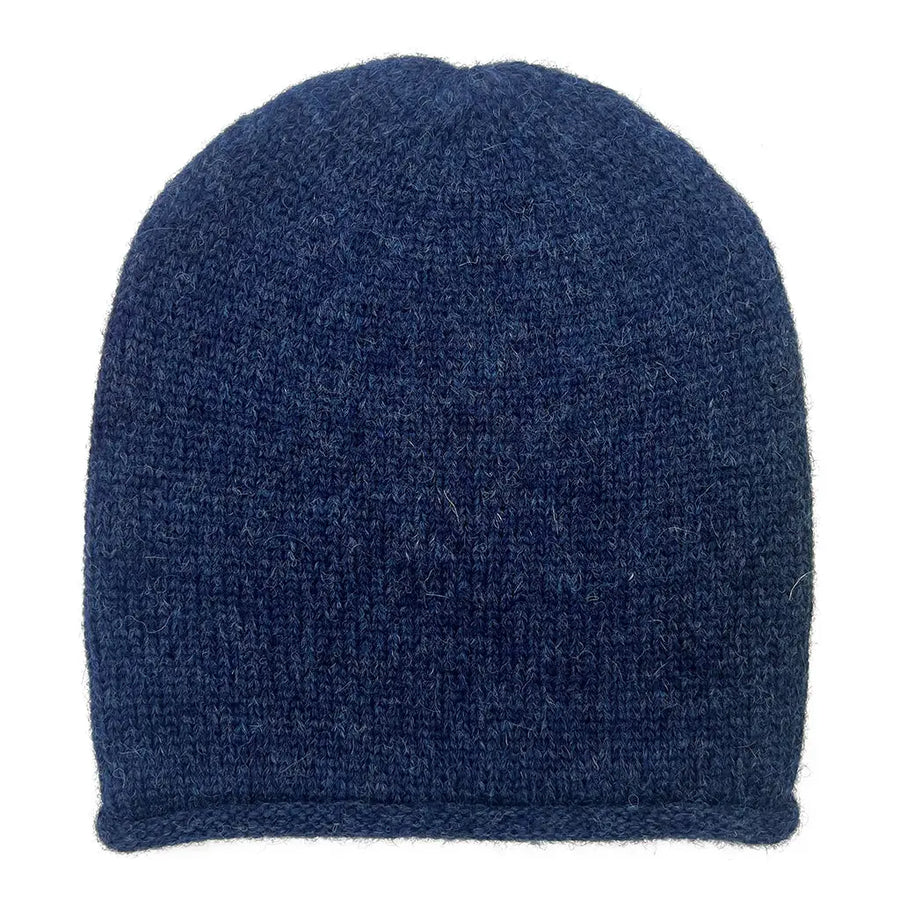 Alpaca Knit Beanie Hat