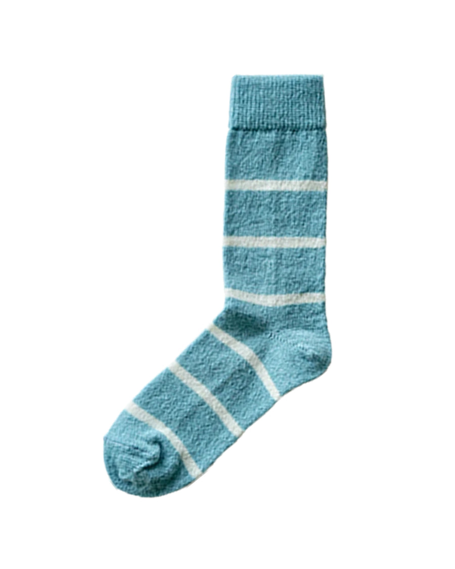 Mohair Wool Border Socks