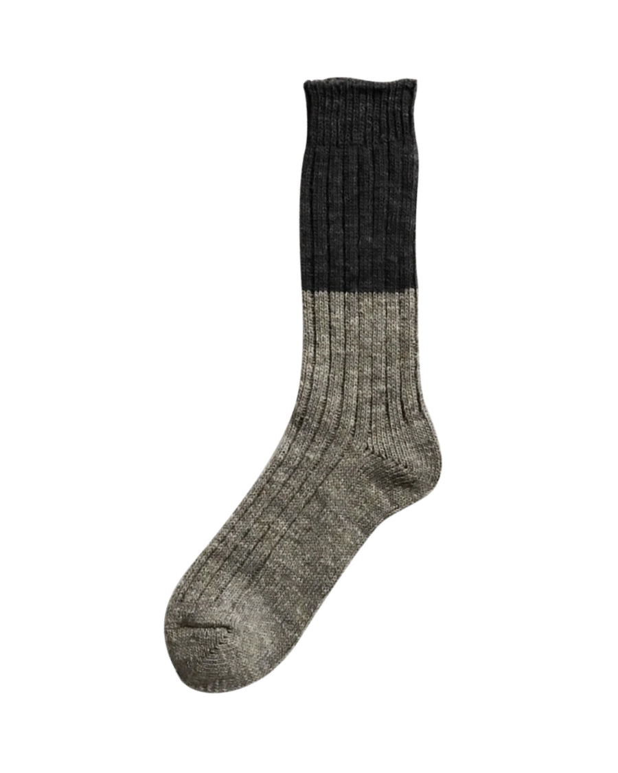 Wool Cotton Slab Socks