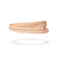 Split Double Wrap Leather Bracelet