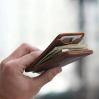 Leather Money Clip