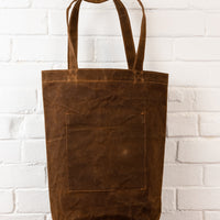 Waxed Canvas Tote
