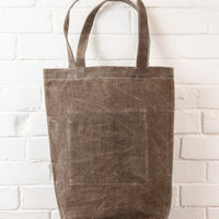 Waxed Canvas Tote